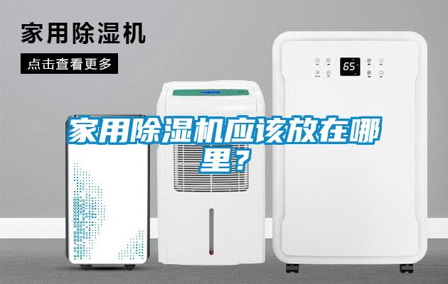 家用除濕機應該放在哪里？