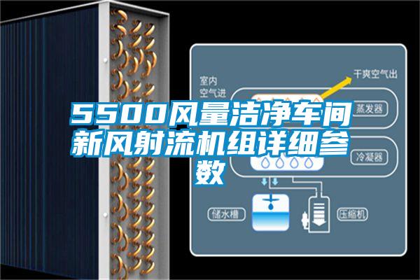 5500風量潔凈車間新風射流機組詳細參數