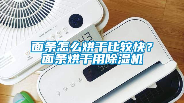 面條怎么烘干比較快？面條烘干用除濕機