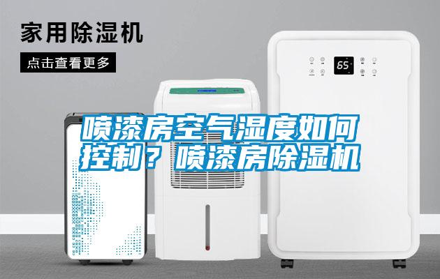 噴漆房空氣濕度如何控制？噴漆房除濕機