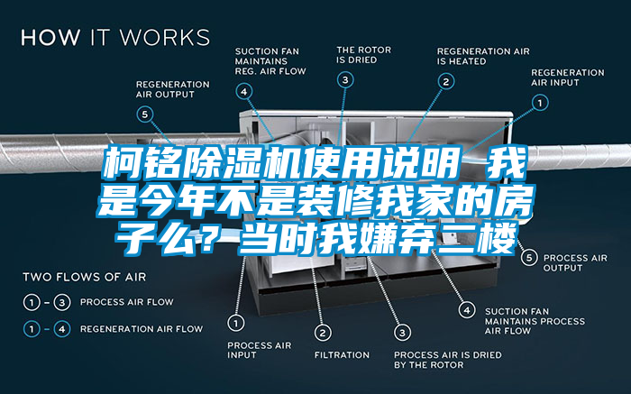 柯銘除濕機使用說明 我是今年不是裝修我家的房子么？當時我嫌棄二樓