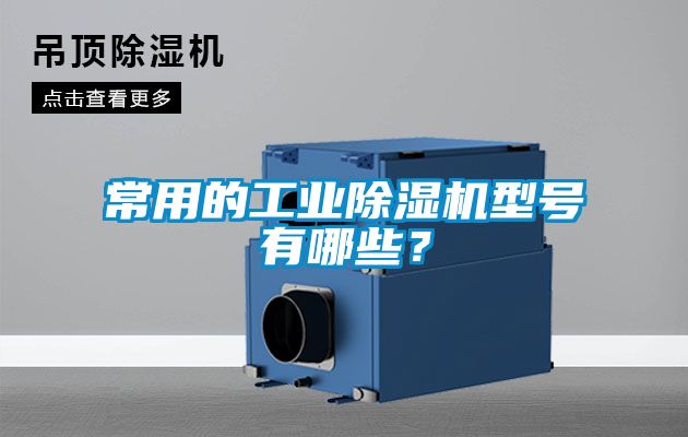 常用的工業除濕機型號有哪些？