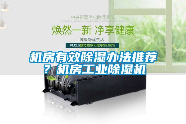 機房有效除濕辦法推薦？機房工業除濕機